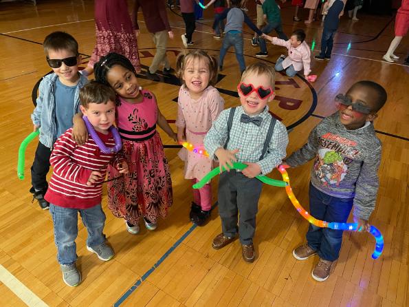 Students at St. Paul Lutheran School
