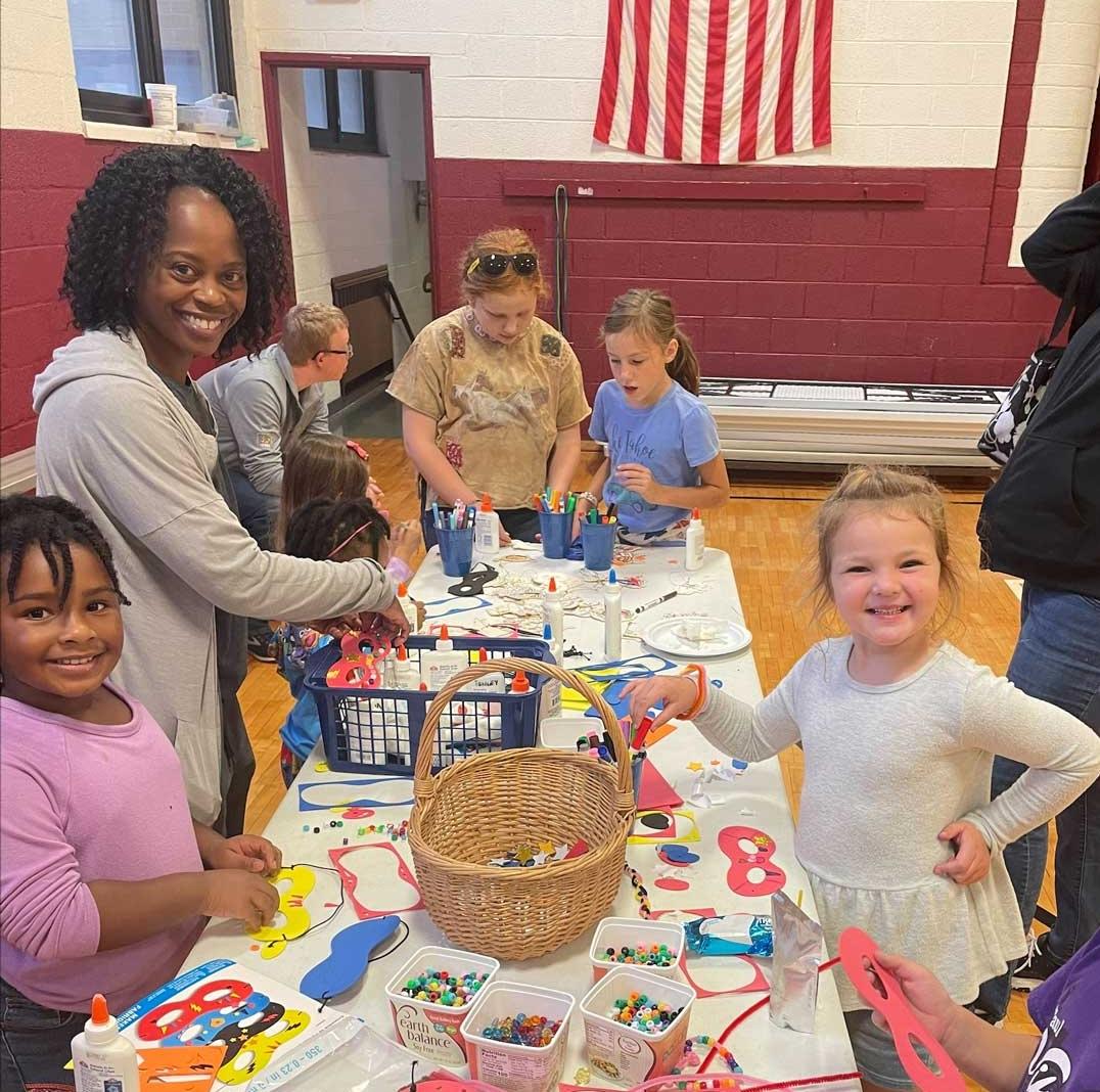Kindergarten classroom at St. Paul